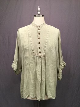 19th, century, 1800s, regency, men, s, shirts